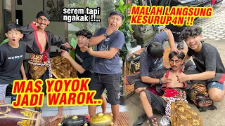 Mas Yoyok sekarang nari warok !! PAS NYOBA JOGED TIBA-TIBA..