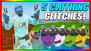 GTA 5 ONLINE TOP 5 CLOTHING GLITCHES AFTER PATCH 1.66! (Colored Armor, Gun Belt, Rare Outfit & More)