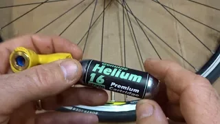 How To Make Your Bike Lighter/Reduce Weight With Helium Filled Tires