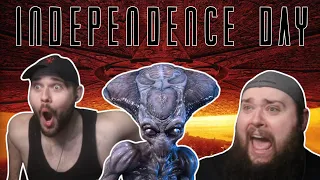 INDEPENDENCE DAY (1996) TWIN BROTHERS FIRST TIME WATCHING MOVIE REACTION!