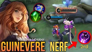 NEW UPDATE! GUINEVERE NERF 2ND KILLS | MLBB