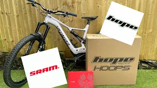 Specialized levo turbo gets a upgrade!!! Hope Fortus 35!! Sram GX cassette!! Sram GX eagle chain!!