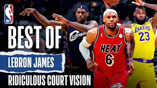 LeBron James' Ridiculous Court Vision 👀