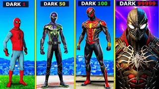 Upgrading to Dark SPIDERMAN in GTA 5