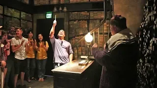 Ollivanders Wand Selection Ceremony- The Wizarding World of Harry Potter
