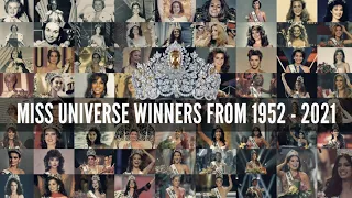 MISS UNIVERSE WINNERS (1952 to 2021)