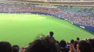 2013開幕戦 横浜DeNAベイスターズ １回表の熱い応援