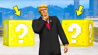 Mr President Opens LUCKY BLOCKS!! (GTA 5 Mods)