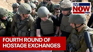 Israel war hostage release: Fourth round of exchanges today, Israeli official says |LiveNOW from FOX