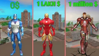 rope Hero banaega iron man suit|rope Hero ka 1 lakh se 1 million dollar ka iron man suit