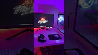 $100 setup looks like this… Using comments (budget) for set up videos!