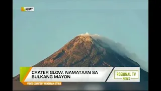 Regional TV News: Crater Glow sa Bulkang Mayon