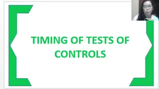 Tests of Controls