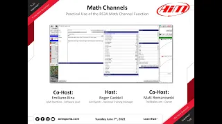 3-23 Practical RS3 Math Channels with Emiliano Bina and Matt Romanowski - 6/07/2022