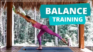 TRAINING FOR BALANCE #1 | 15 minute home workout.. Ashley Freeman