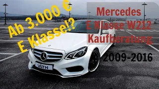 Mercedes E Klasse W212 Kaufberatung | Das solltest du vor dem Kauf wissen! | G Performance