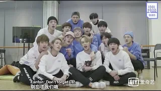 [ENG] Idol Xinfan Special Episode: Trainees fool around backstage before finale