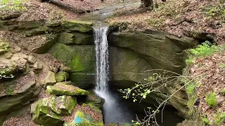 Mohican State Park Big & Little Lyons Falls and the Covered Bridge (4/30/23)