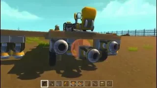 Scrap Mechanic Plane (Stable flight) vol parfait