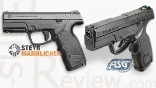 Steyr M9-A1, ASG. Обзор Пневматического Пистолета от Guns-Review.com