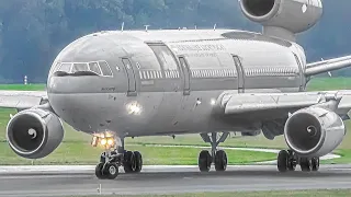 25 MINUTES of CLOSE UP Plane Spotting at EINDHOVEN Airport Netherlands [EIN/EHEH]