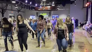 Sound Of The Beat Line Dance Demo at The Electric Belle Stovehouse