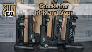 RPK and Vepr stocks review: differences, adjustments, how to install