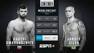 FREE FIGHT | Omargadzhiev Earns First Kneebar Submission in Contender Series History | DWCS Season 5