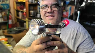 1950s Ash Flash Flashlight - First Use , Come take a look !!!!!