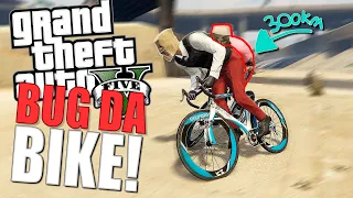 300km por hora usando uma Bike no Gta 5 Online Momentos Engraçados