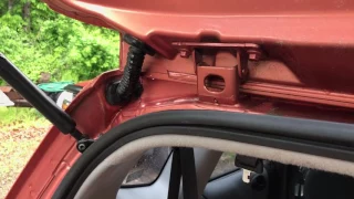 Honda Fit (Jazz) Rear Water Leak Fix