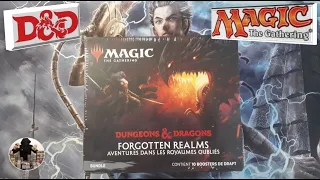 I open the Dungeons and Dragons Bundle of Magic The Gathering