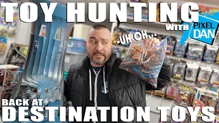 I spent HOW MUCH?!?! | TOY HUNTING with Pixel Dan at Destination Toys AGAIN