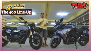 RUSI 400 Line up | ilalabas bah? | shout-out | Bai Moto on Wheels |