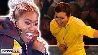 Missy Elliott REUNITES With Alyson Stoner During VMA Vanguard Award Performance