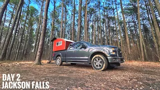 Truck Camping in Jackson Falls | Southern IL Road Trip (ep. 8)