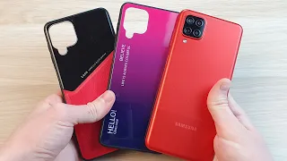 КАК Я ПРОКАЧАЛ SAMSUNG GALAXY A12 - ЗАЩИТНОЕ СТЕКЛО И ДВА ЧЕХЛА!