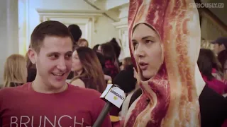 [reupload[ Cosplaying BrunchCon with Bacon & Egg!