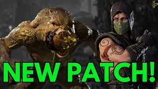 NEW PATCH IN MK1! Let's Talk About the Changes to REPTILE!