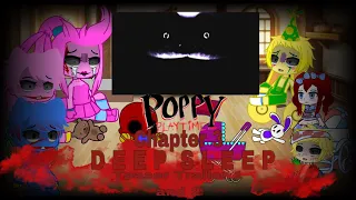 Poppy Playtime Reacts To Chapter 3 Deep Sleep Teaser Trailers 1 And 2 | Poppy Playtime Reaction