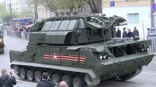 Москва парад победы подготовка танки