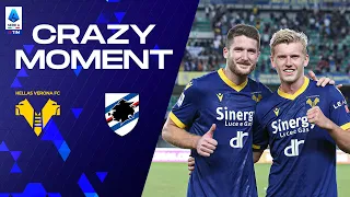 3 goals in 8 minutes | Verona-Sampdoria | Crazy Moment | Serie A 2022/23