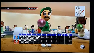 Wii Sports - Bowling: Mario Vs Luigi