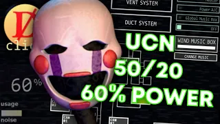 UCN 50/20, 60% Power Left, No Powerups, Green Run, Puppet Death Coin Route