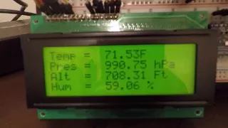 Arduino and BME280 Sensor