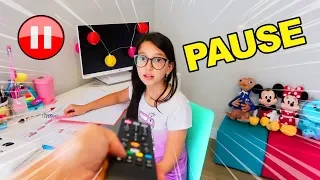 DESAFIO DO PAUSE COM MINHA MÃE (PAUSE CHALLENGE) | Luluca