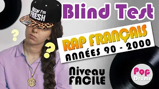 BLIND TEST Rap Français #003 [ Années 90-2000 / Facile ]