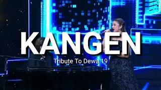 TIARA X DUL JAILANI - KANGEN (LIRIK) TRIBUTE TO DEWA 19 |GRAND FINAL INDONESIAN IDOL 2020