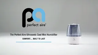 Perfect Aire 1.2 Gallon Ultrasonic Cool Mist Humidifier | PAU120