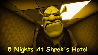 All Endings | 5 Nights At Shrek's Hotel + Secrets Gameplay